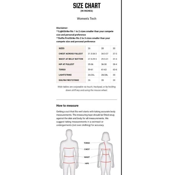 Dolfin LightStrike Women's Closed Back, Long Torso, Flex Leg -26-SMALL FLAW READ - Picture 6 of 16